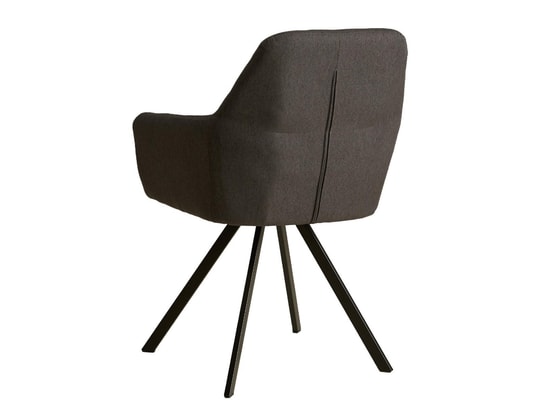 HOMESTYLE4U - Meuble de rangement enfant Chaise salle à manger anthracite design moderne