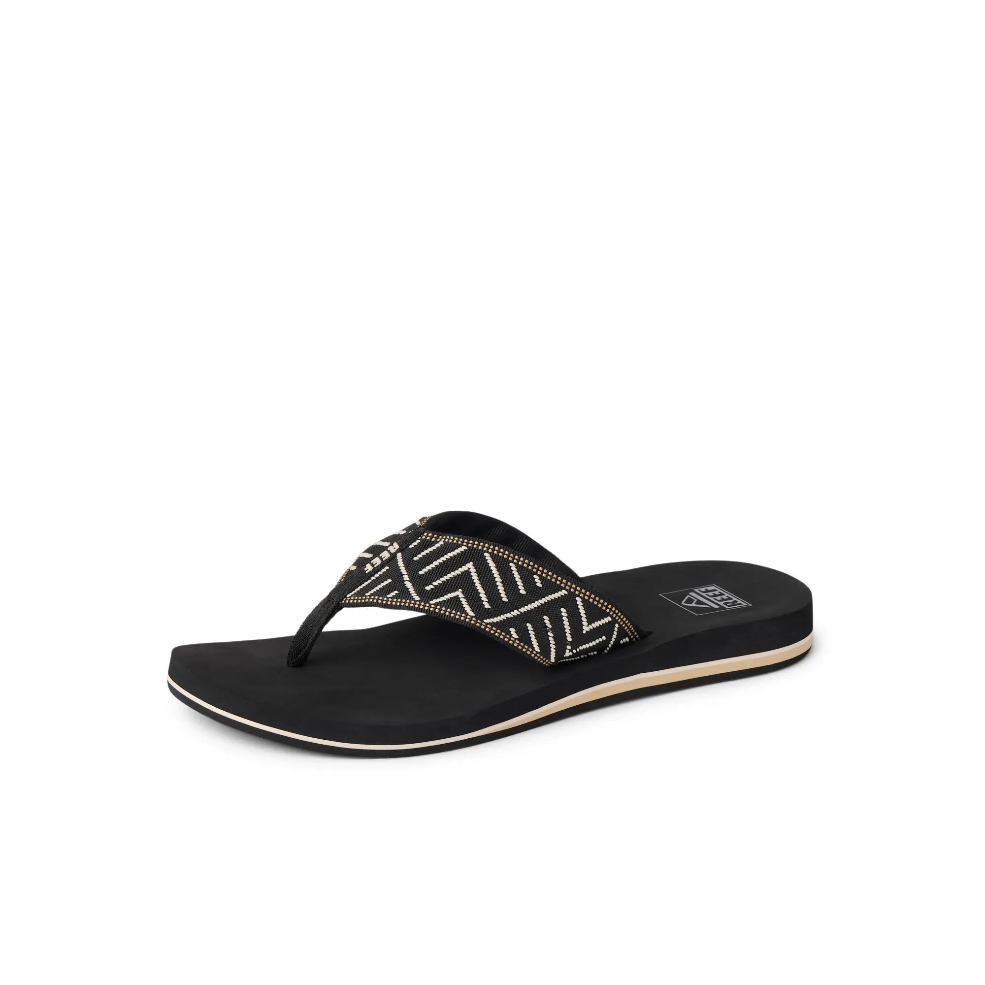 Spring Woven  Black Cream