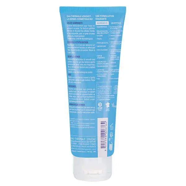 Gel Esfoliante Suave Orgânico Jonzac Thermal Water Essentials 75ml