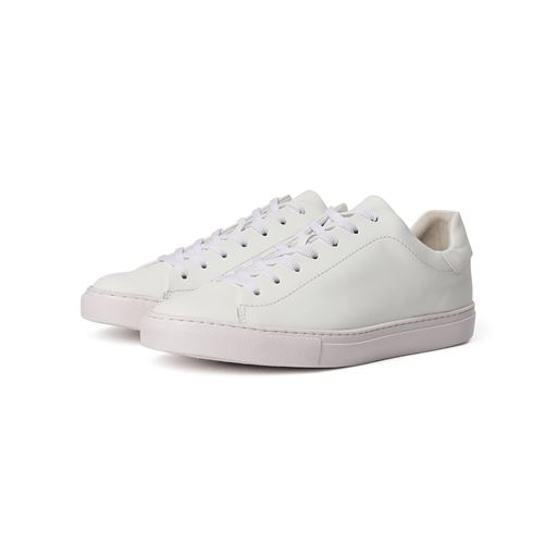 Bruun & Stengade Budge Sko, White, 44