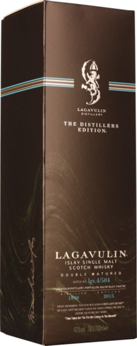 LAGAVULIN DISTILLERS EDITION 1999-2015 70CL