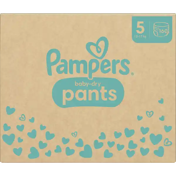 Baby Dry Pants Gr. 5 (12-17kg) Monatsbox
