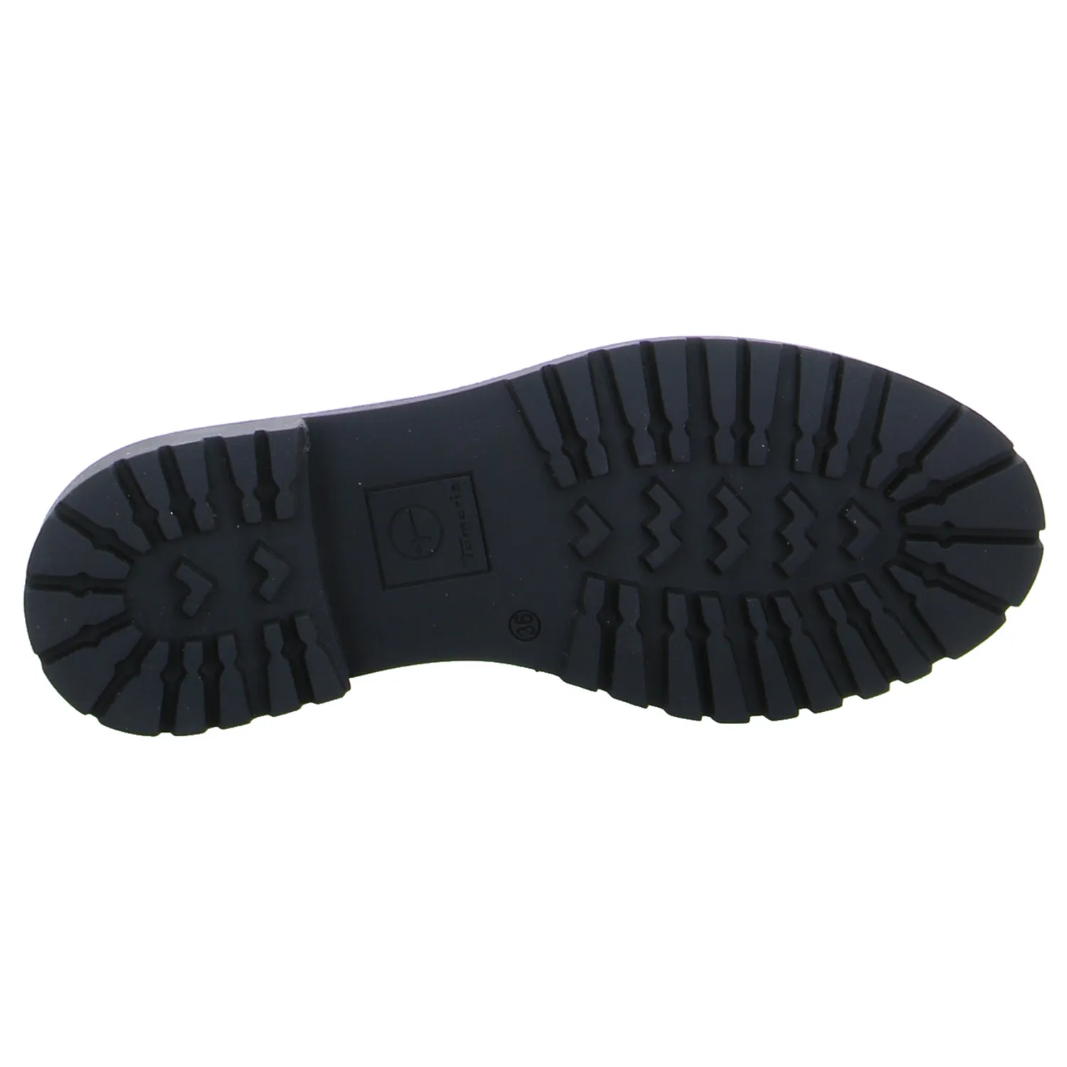 TAMARIS Slipper Schwarz Leder
