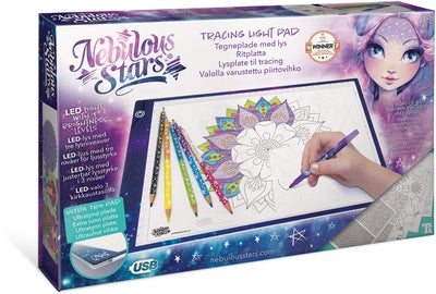 Nebulous Stars Tegne-tablet med LED-lys