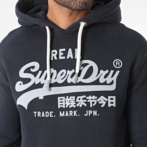 Sweat Capuche Vintage M2012093A Noir