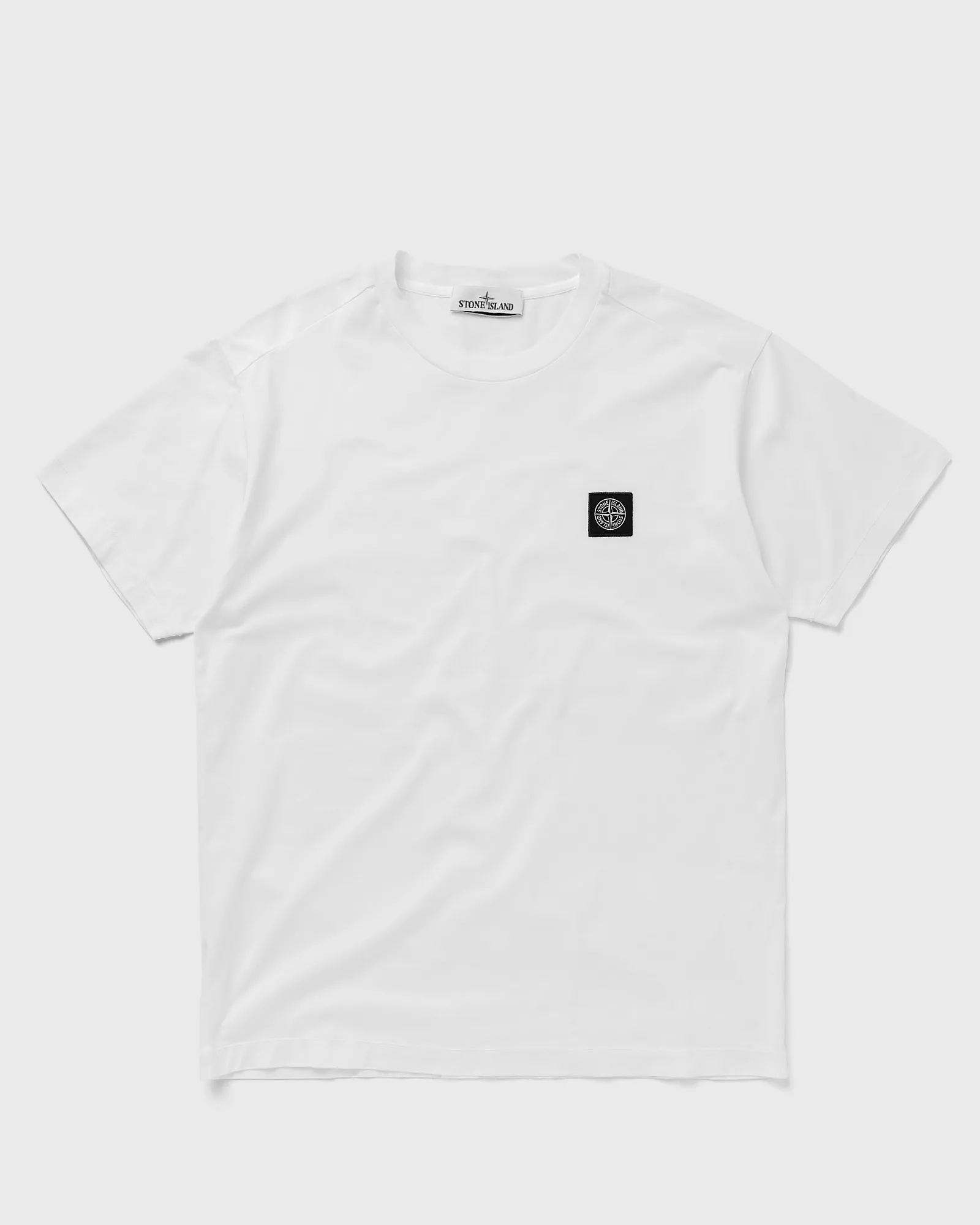 Camiseta Stone Island GASED 60/2 algodão jersey, tingida em peça.