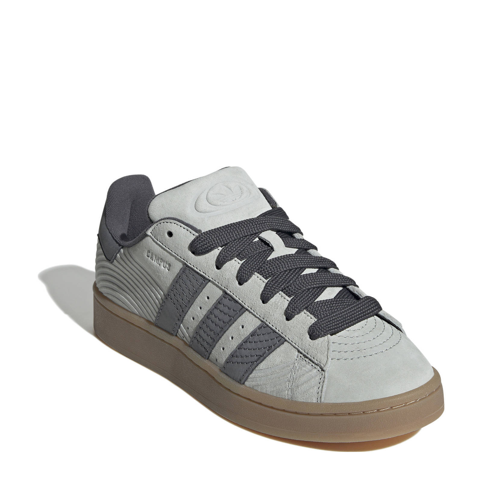 adidas Campus 00's  suède sneakers lichtgrijs/grijs