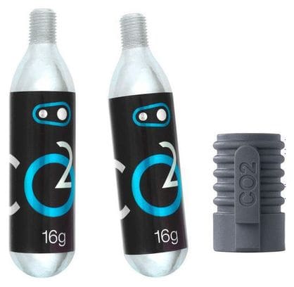 Paire de Cartouches CO2 Crankbrothers 16g avec Percuteur