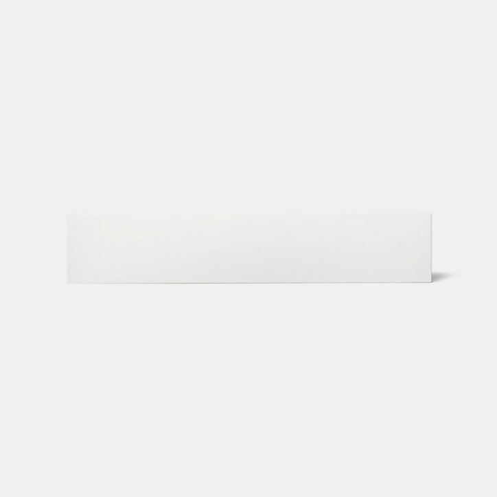 Bandeau de four Artemisia blanc l. 59,7 cm x H. 11,5 cm GoodHome