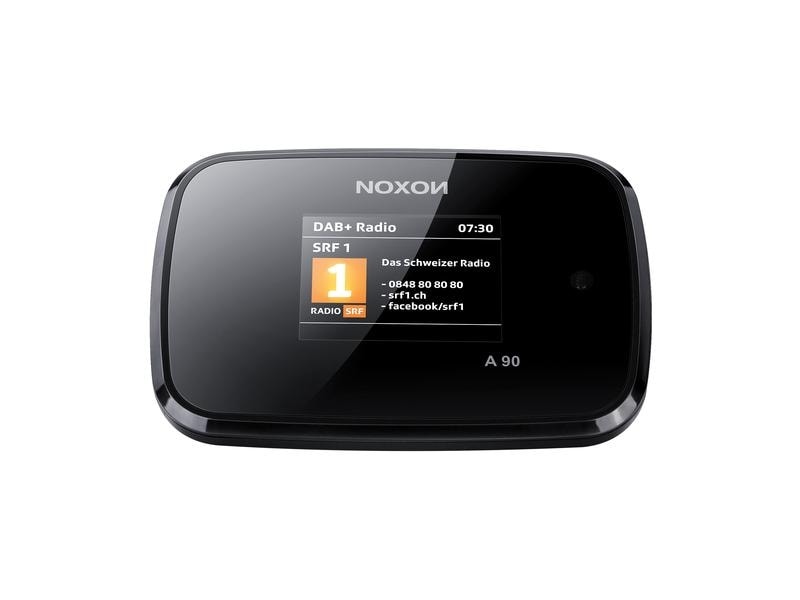 Noxon Radio-Tuner A90 Schwarz Adapter zur Erweiterung des vorhandenen Stereosystems und Übertragung von Musik über Bluetooth