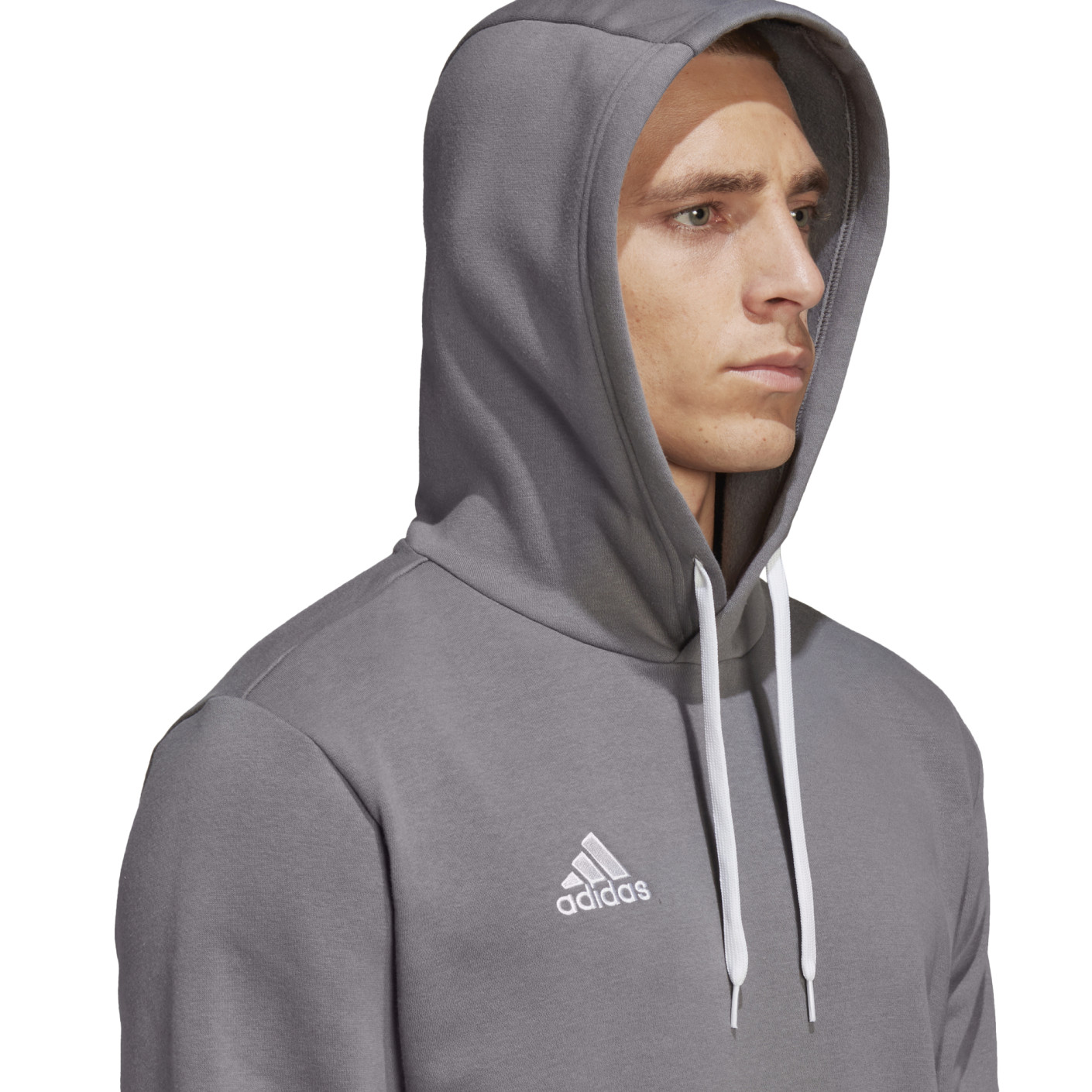 adidas Entrada 22 Sweat Hoodie Trainingspak Grijs Wit