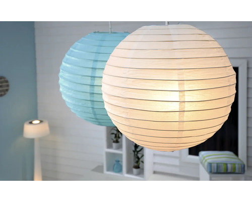 Rijstpapier lampenkap Ø 60 cm Japanse ballon wit zonder fitting + ophanging