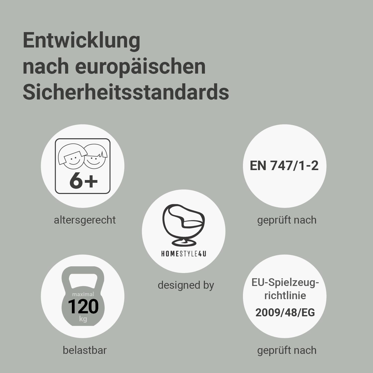 Homestyle4u Kinderbett Hochbett 90x200 Grau mit Rutsche & Leiter, Kinderhochbett stabil aus Massivholz Kiefer, Vorhang mit Sternen, Etagenbett Kinderzimmer | Artikel 1871