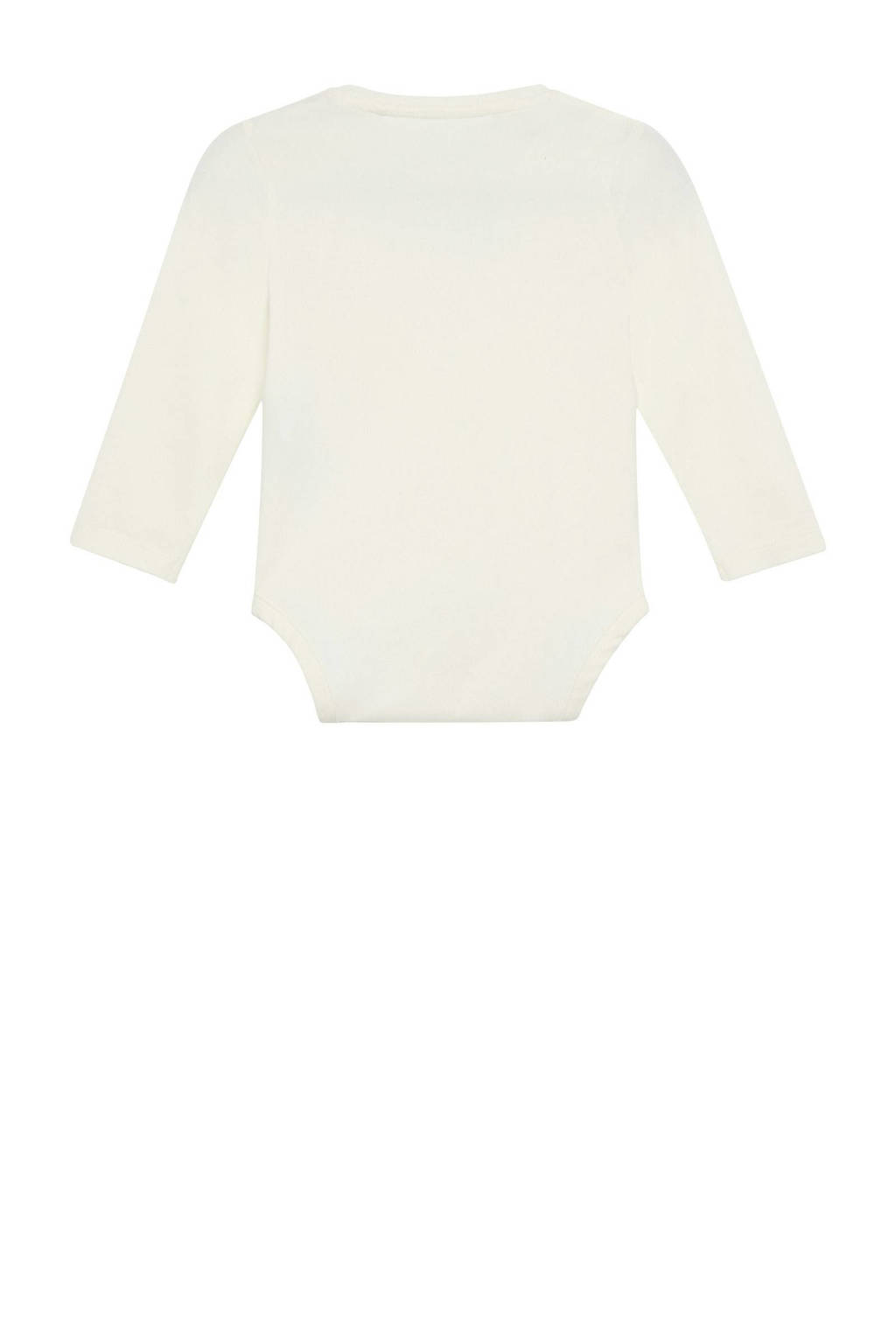 s.Oliver romper met strikje offwhite