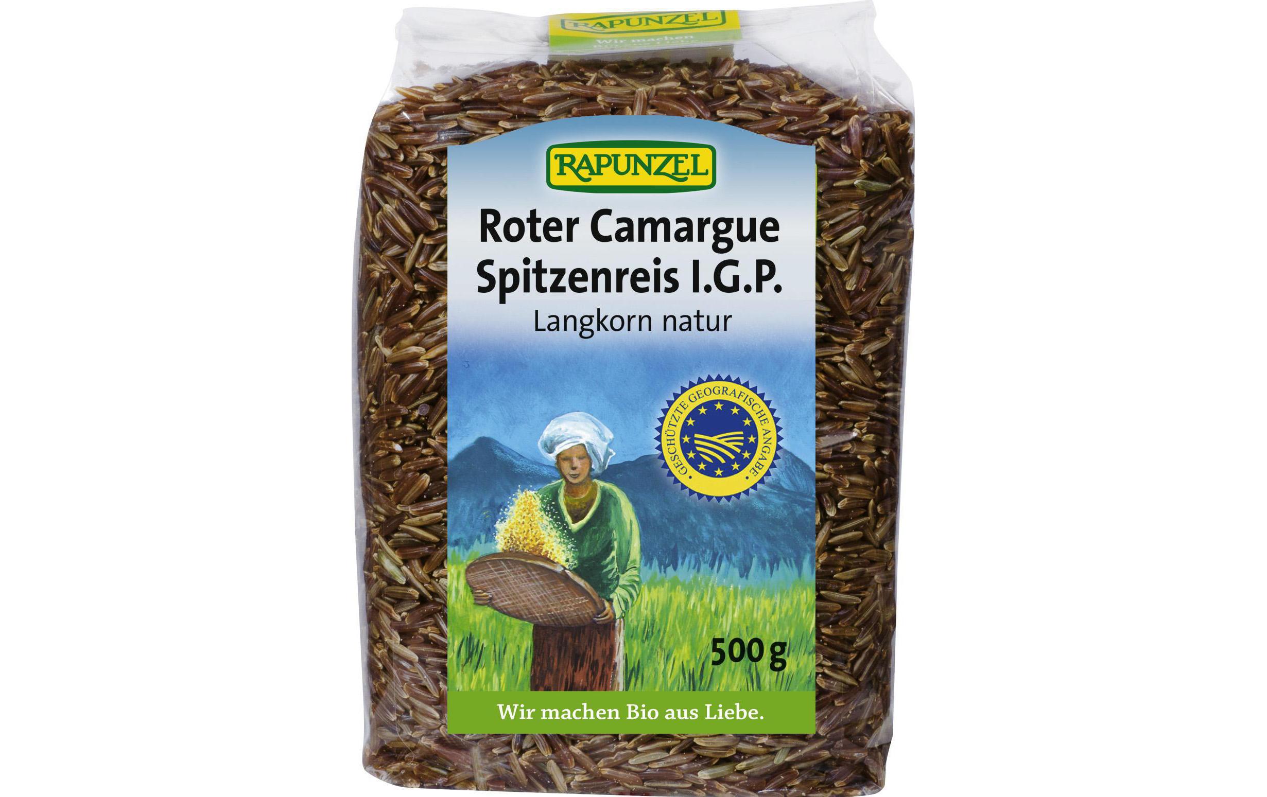 Beutel Bio Camarguereis rot, nature 500 gBio Langkornreis