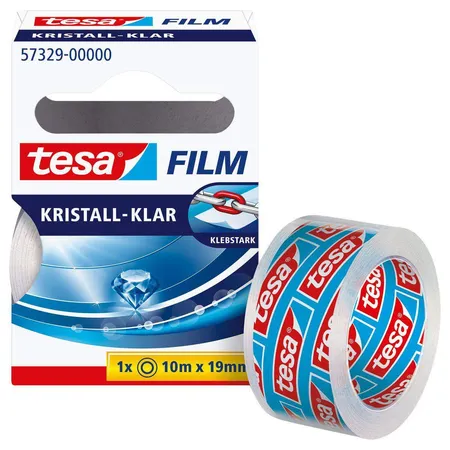 tesafilm kristall-klar 10m:19mm