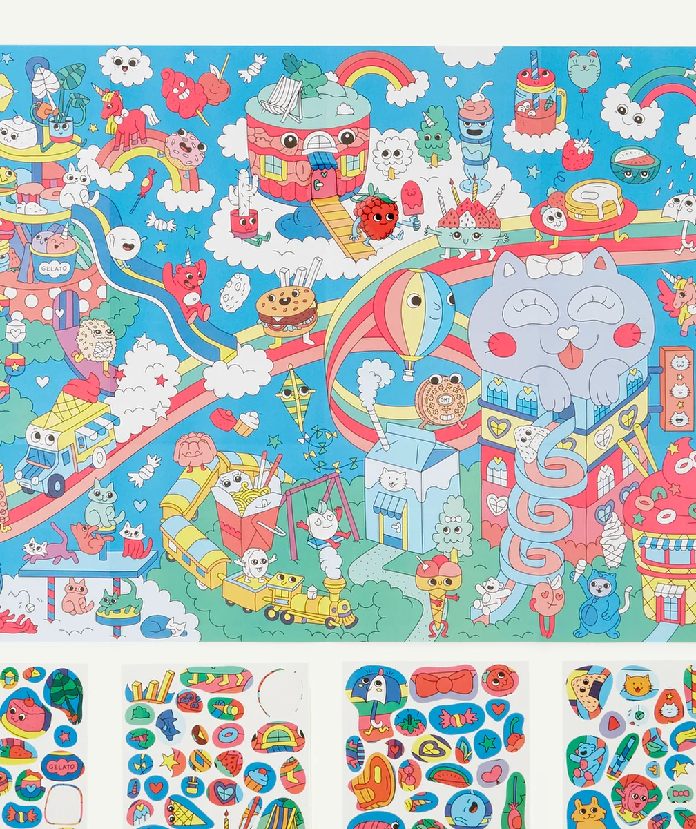 OMYPOSTERS GÉANTS À COLORIER