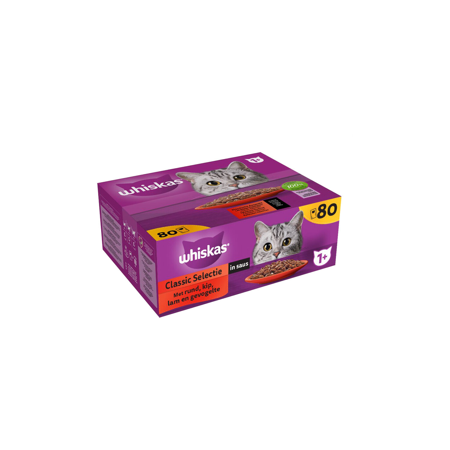 Whiskas 1+ Selectie - Multipacks