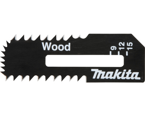 Gipsplaatzaagblad voor Makita accu gipsplaatzaag, hout, 2 stuks