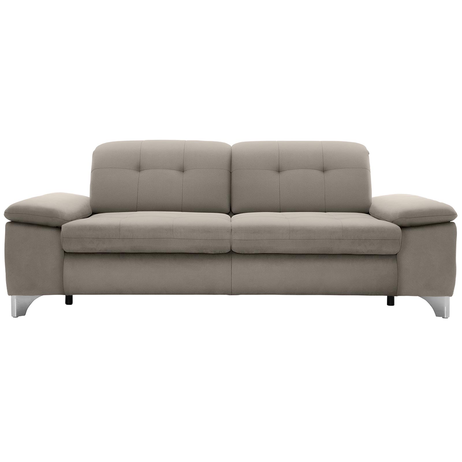 polsterpower 3-Sitzer-Sofa - Holiday alu - Basismodell