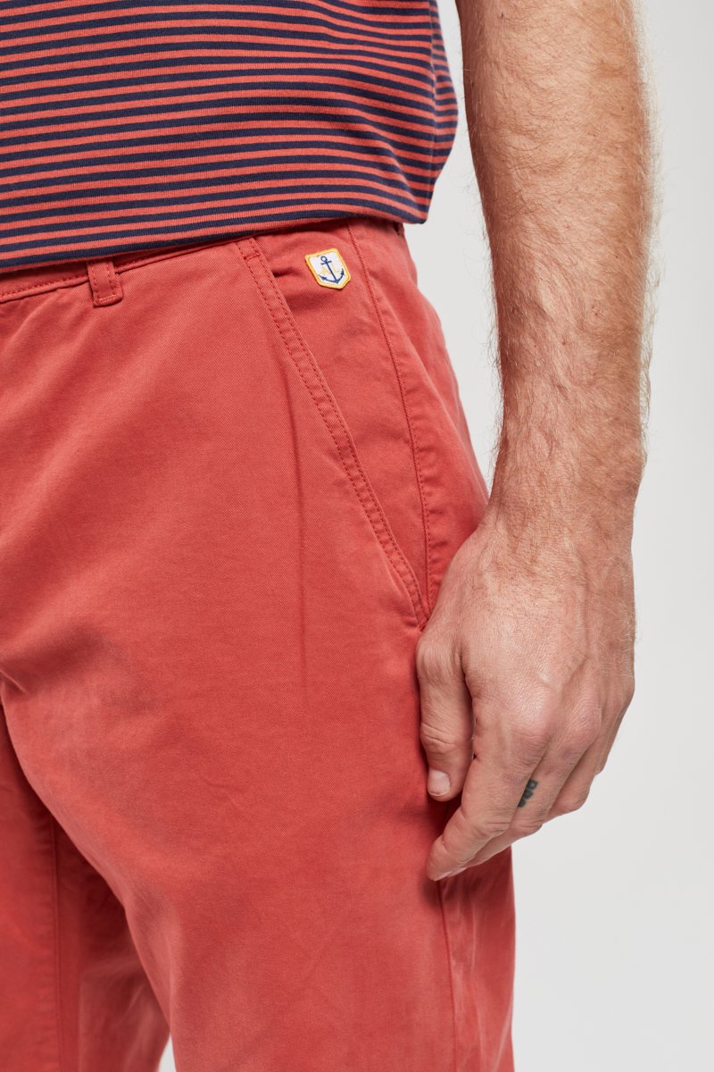 Chino coupe droite - coton