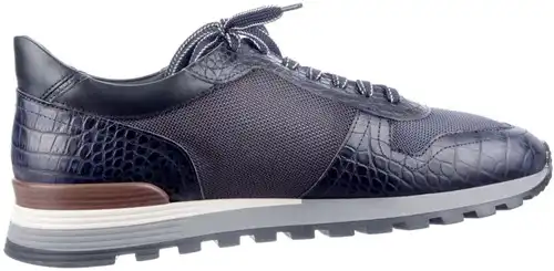 8757105 Giorgio blauw - maat 47 veterschoen blauw - maat 47 Calandschoen