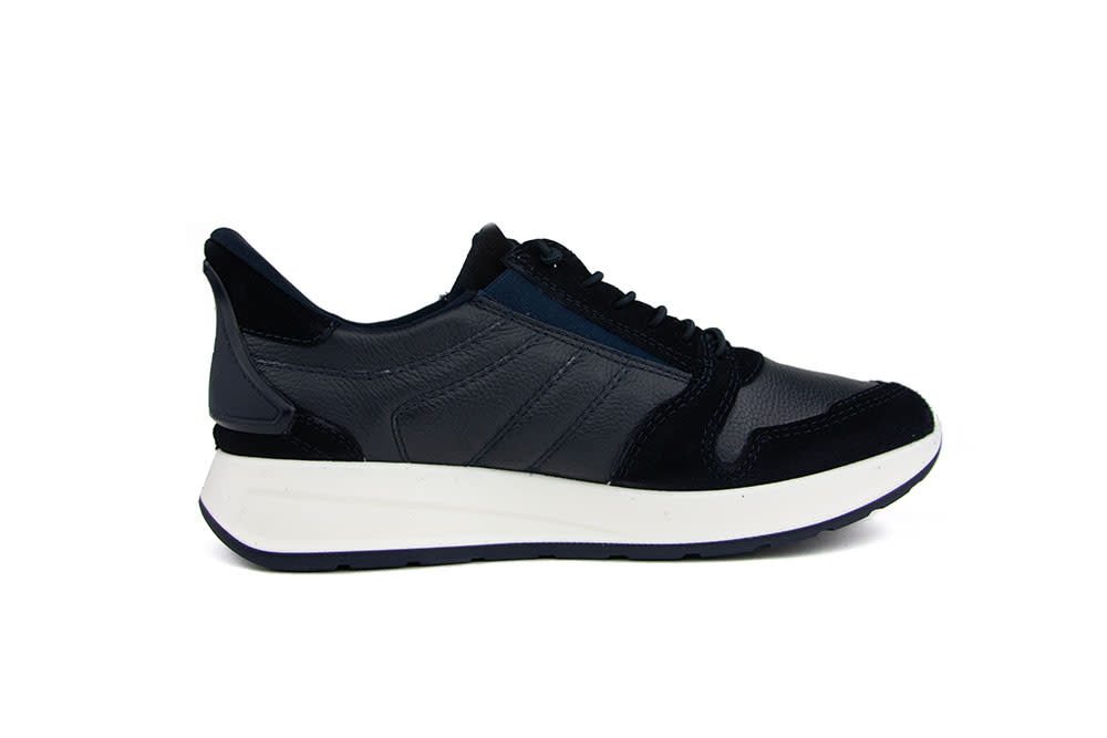 Ara Sneaker Slip On Blau Velour