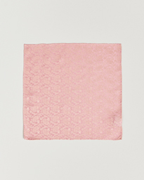 Amanda Christensen Tonal Paisley Silk Pocket Square Powder Pink