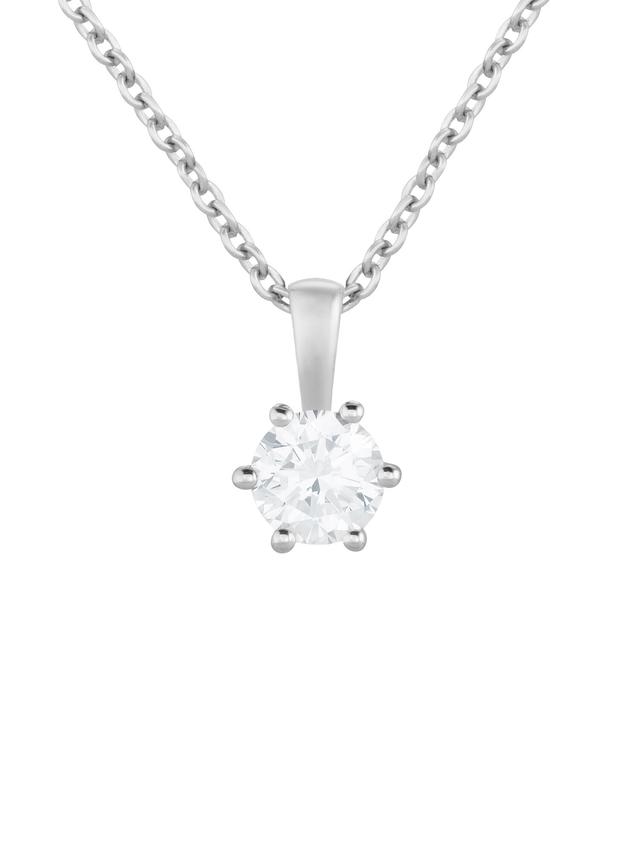 Christian Materne Private Diamonds, Brillant-Anhänger, Brillant, Silber 925