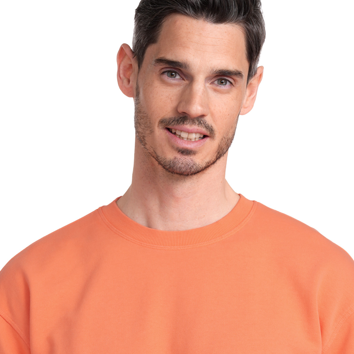 VanVaan Herren Sweatshirt unifarben orange
