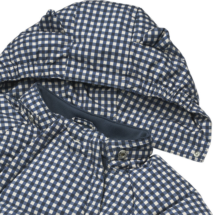Liewood Sylvie Baby Snowsuit Check Classic Check classic navy / dark sandy