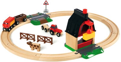 BRIO World 33719 Togsett Bondegård