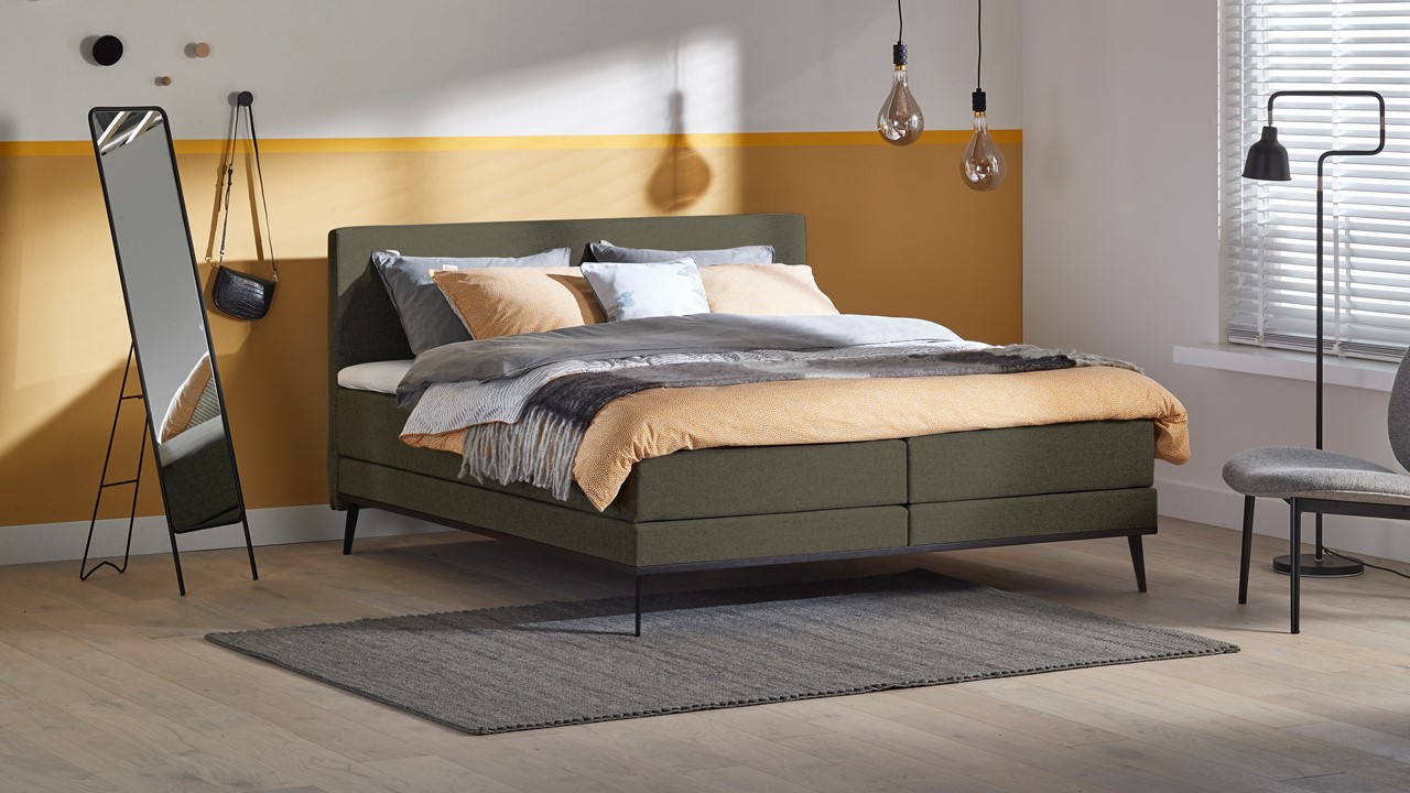 Boxspring Viggo adore groen