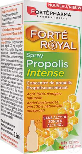 Forté Pharma Forté Royal Propolis Intense Spray Sans Alcool Flacon 15ml