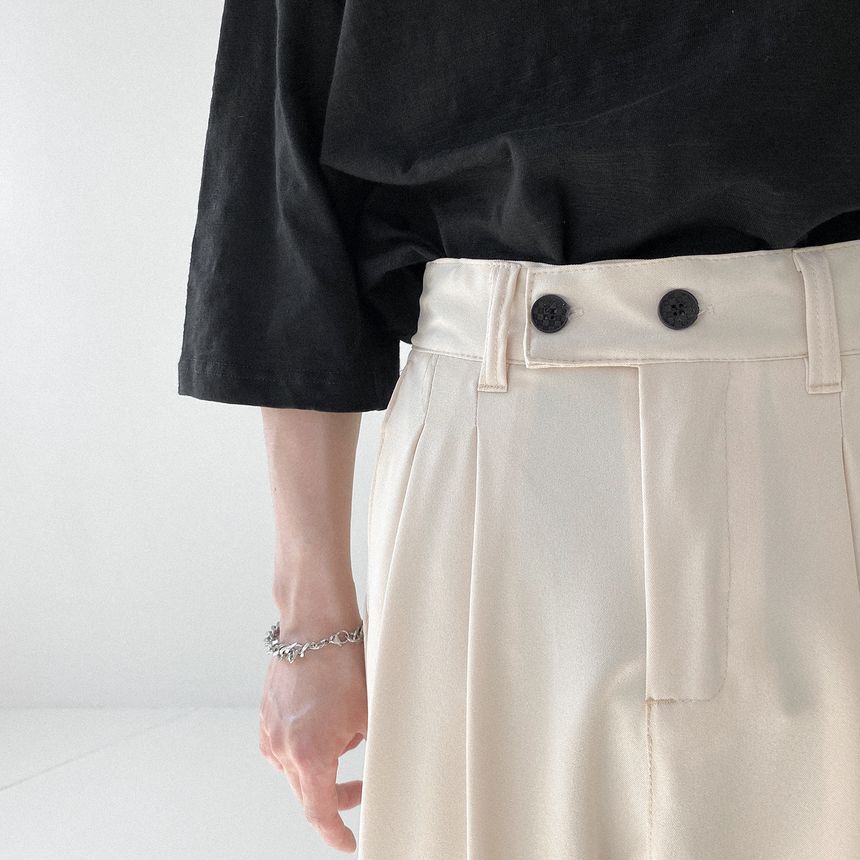 DAZO Studios - Cropped Straight-Fit Broek