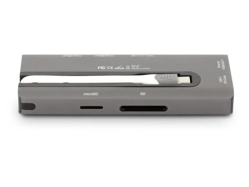 LMP Dockingstation USB-C Travel Dock Space Grau USB-C-Dockingstation