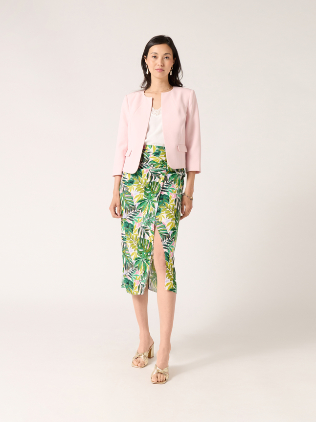 Veste de tailleur courte