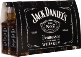 JACK DANIELS MINIATUREN 10X5CL