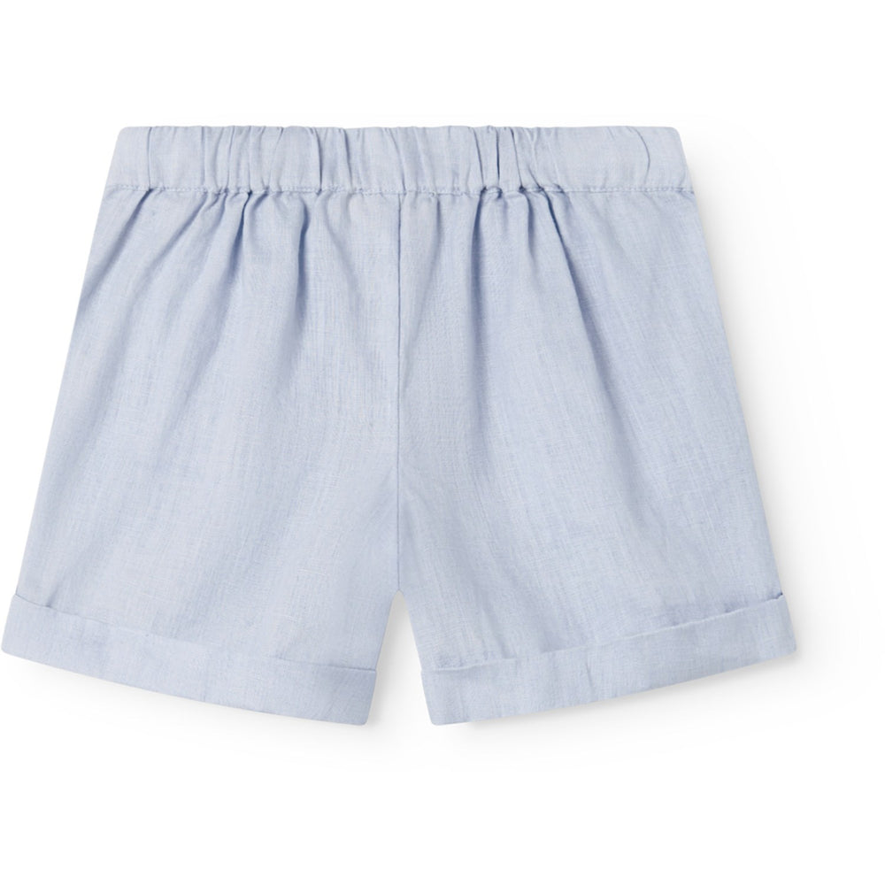 Køb MarMar Linen Blue Mist Pito Shorts
