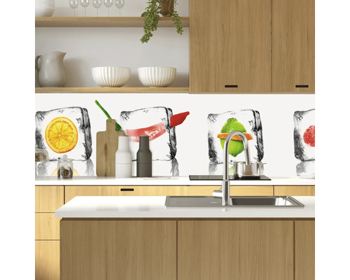 mySpotti Profix Iced Fruits keukenachterwand 100 x 60 cm PX-10060-10-HB