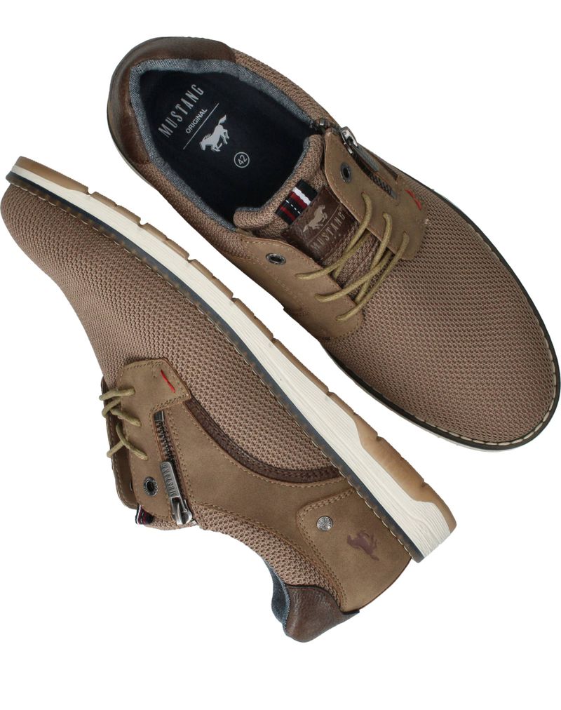 Mustang Veterschoenen Taupe Heren