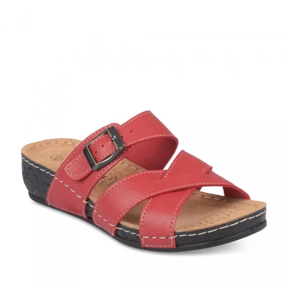 Mules ROUGE NEOSOFT RELAX