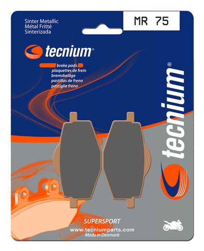 Plaquettes de freins Tecnium Performance métal fritté - MR75