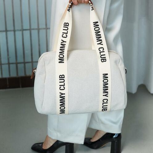 Sac à langer Mommy club - Ecru - CHILDHOME