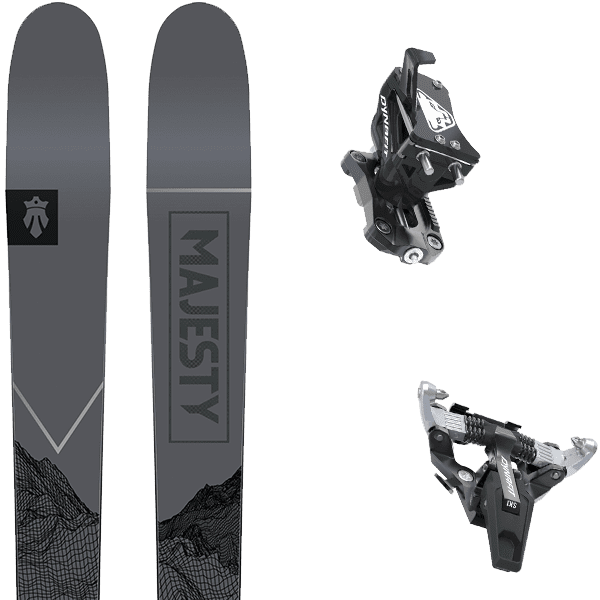 Pack ski de randonnée MAJESTY SUPERSCOUT CARBON + Fix