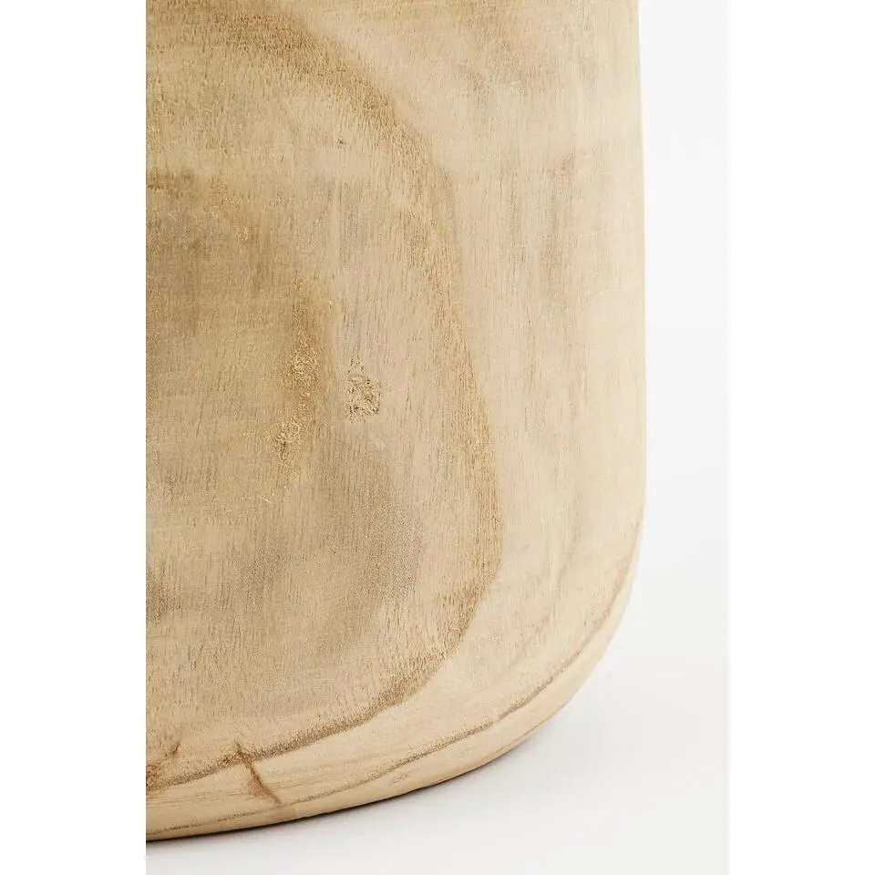 Mica Decorations Bloempot - hout - voor binnen en buiten - 31 cm