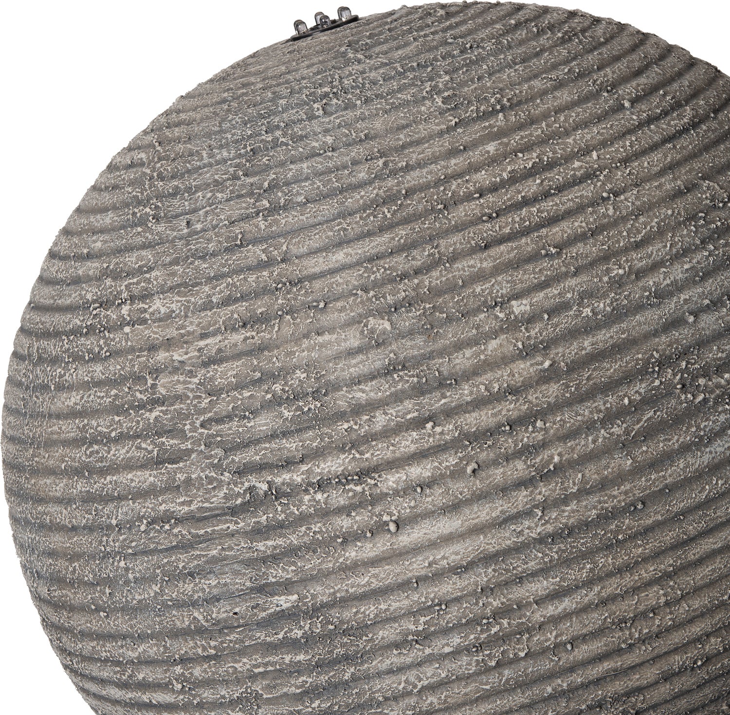 Intratuin waterornament bal in bak met LED grijs 40 x 40 x 52 cm