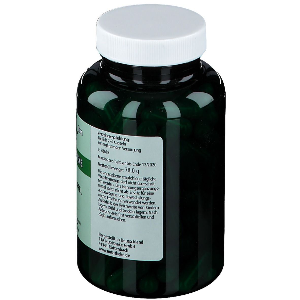 green line NUTRITHEKE Granatapfel