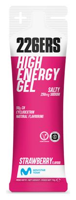 Gel énergétique 226ERS High Energy Salé Fraise - 76g