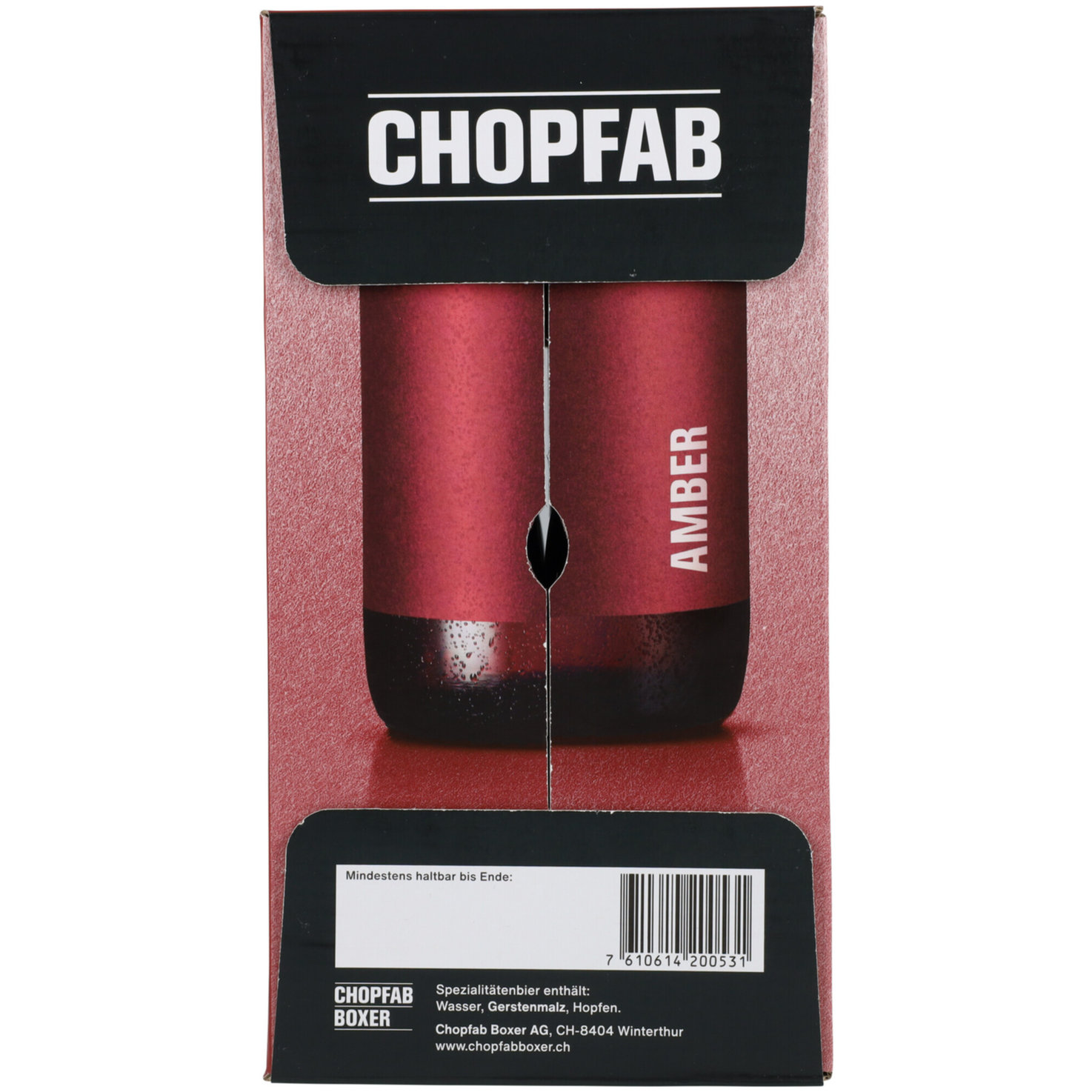 Chopfab Bier Amber 6x33cl -198cl